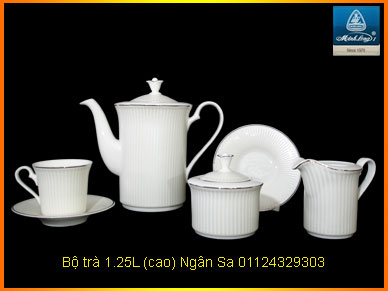 Bộ bình trà 1,1L Ngân Sa