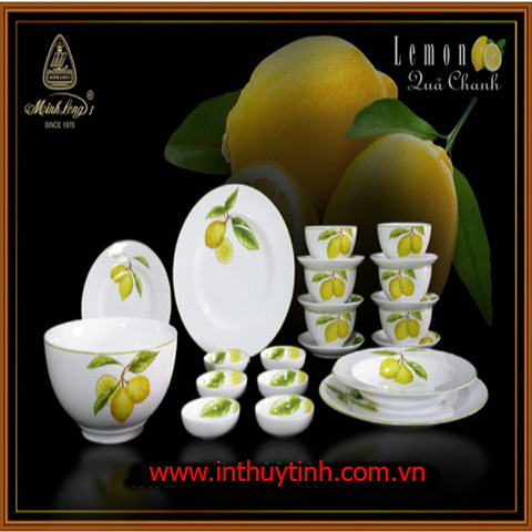 BỘ BÀN ĂN 23SP QỦA CHANH