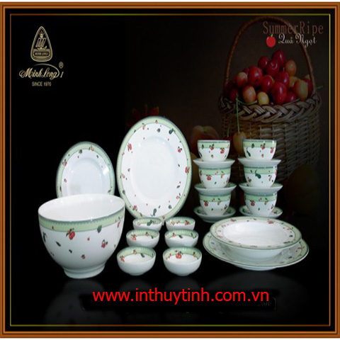 BỘ BÀN ĂN 23SP QỦA NGỌT