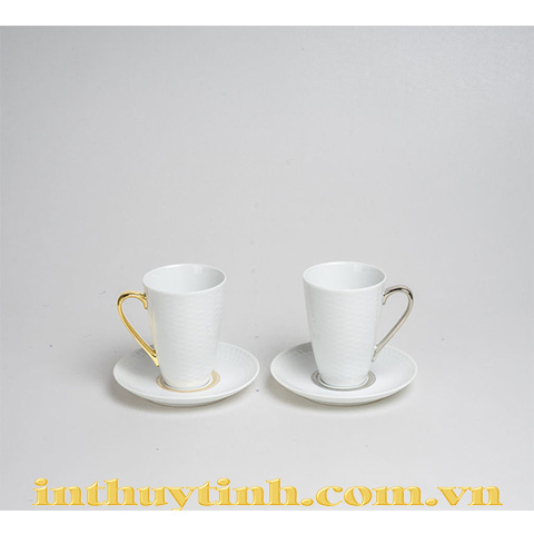 Bộ 2 tách và dĩa lót Amis Noritake