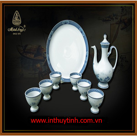 BỘ KHAY RƯỢU HỒN VIỆT