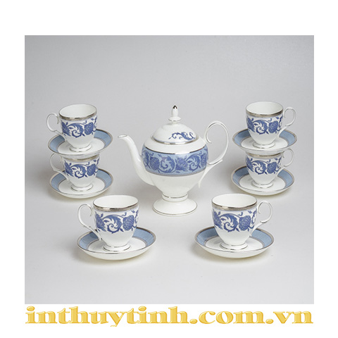 Bộ trà (13sp) Sonnet in Blue Noritake