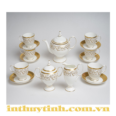 Bộ trà (15sp) Summit Gold Noritake