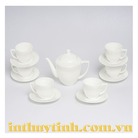 Bộ trà 13 sản phẩm Julia thấp Wilmax - England