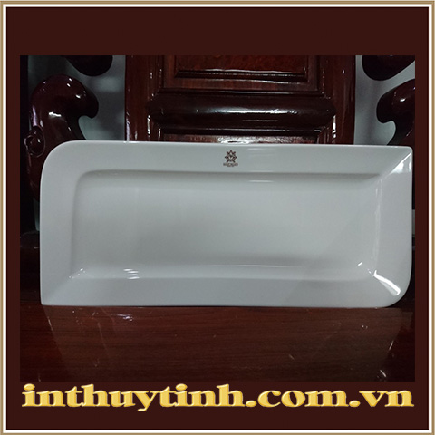DĨA CHỮ NHẬT DÀI 39*15CM DAISY
