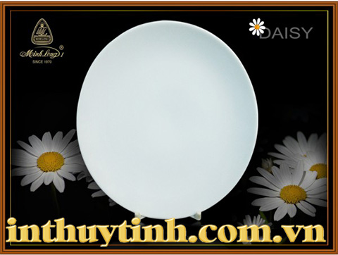DĨA TRÒN ẢO 35CM DAISY