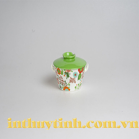 Thố mì nhỏ nắp xanh lá (Cường Phát)