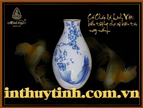 BÌNH CÁ CHÉP COBALT 25CM