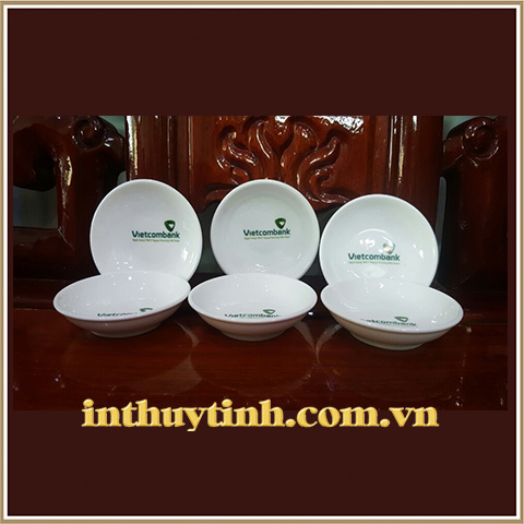 CHÉN NƯỚC CHẤM 9CM TRẮNG